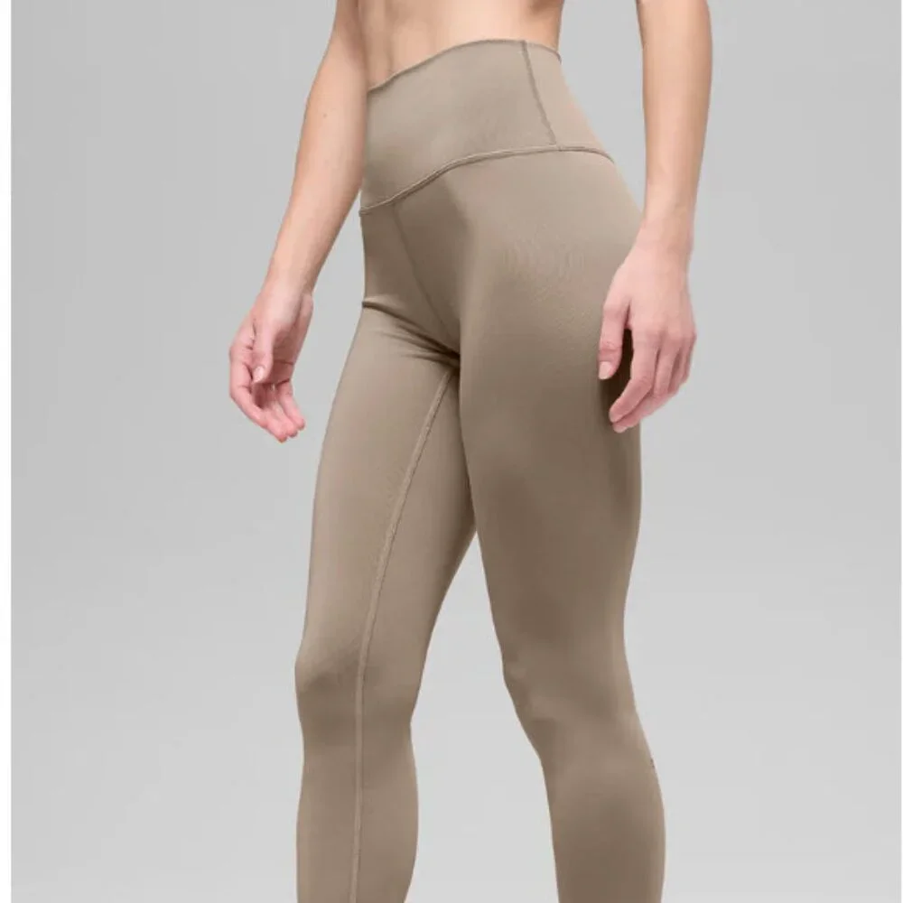 ALO Yoga Olive Green High-Waist Leggings & Bralette Set